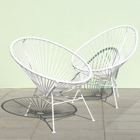 Condesa Chair White Frame