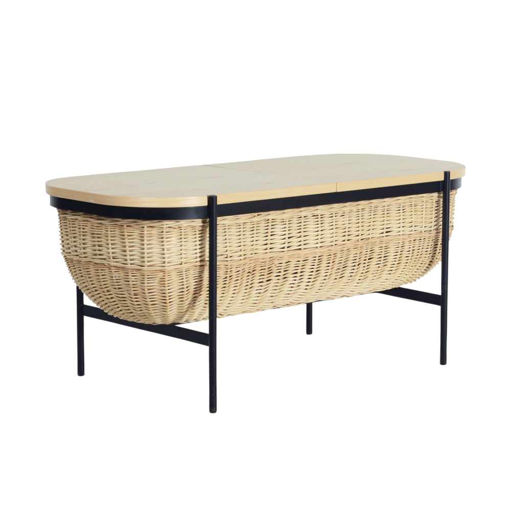 Willow Bench, Black