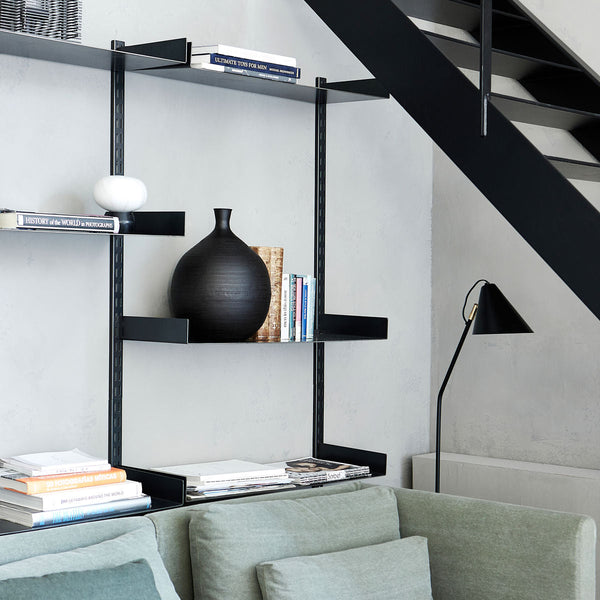 Shelving system, Fari, Black